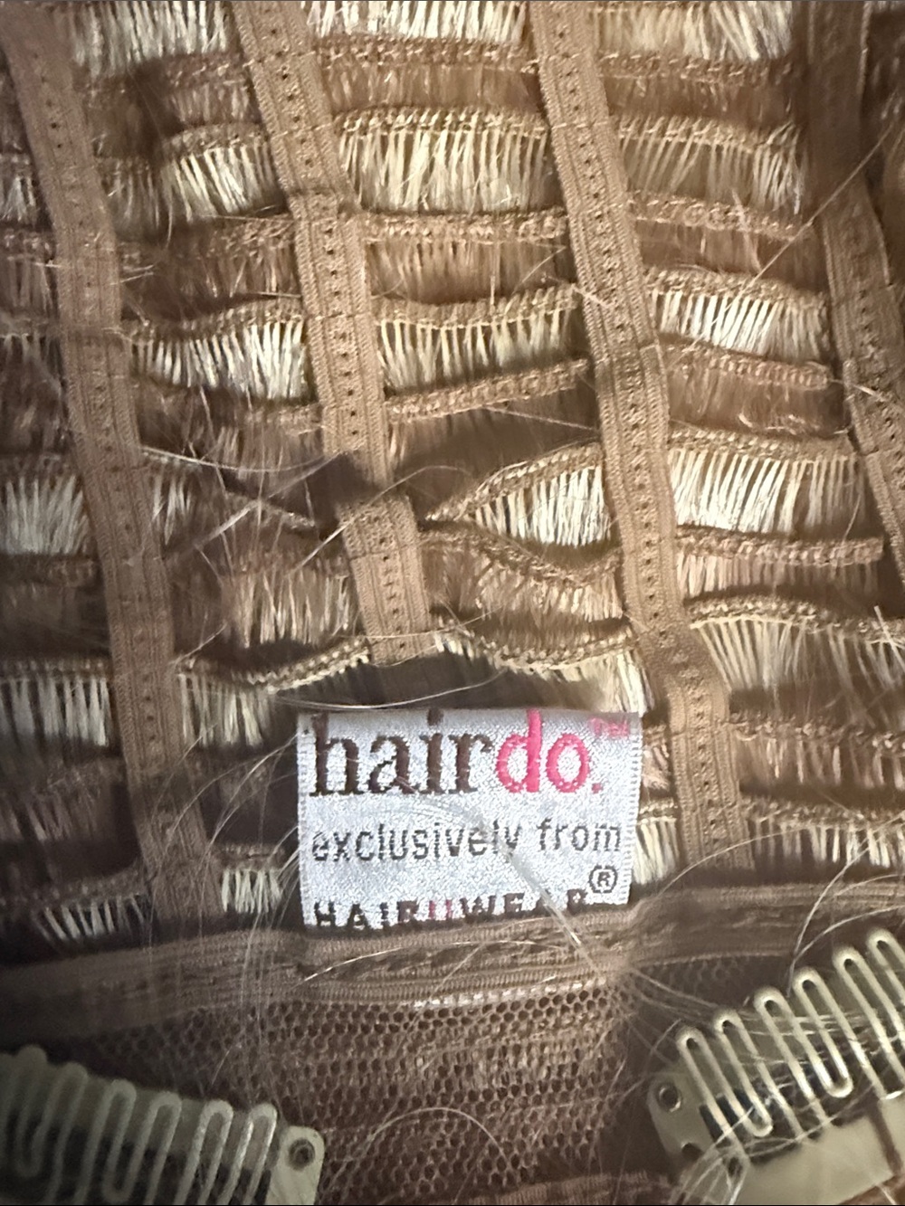 Blonde Curly Women’s Hair 1/2 Wig - Natural Shine clip in - Picture 2 of 4